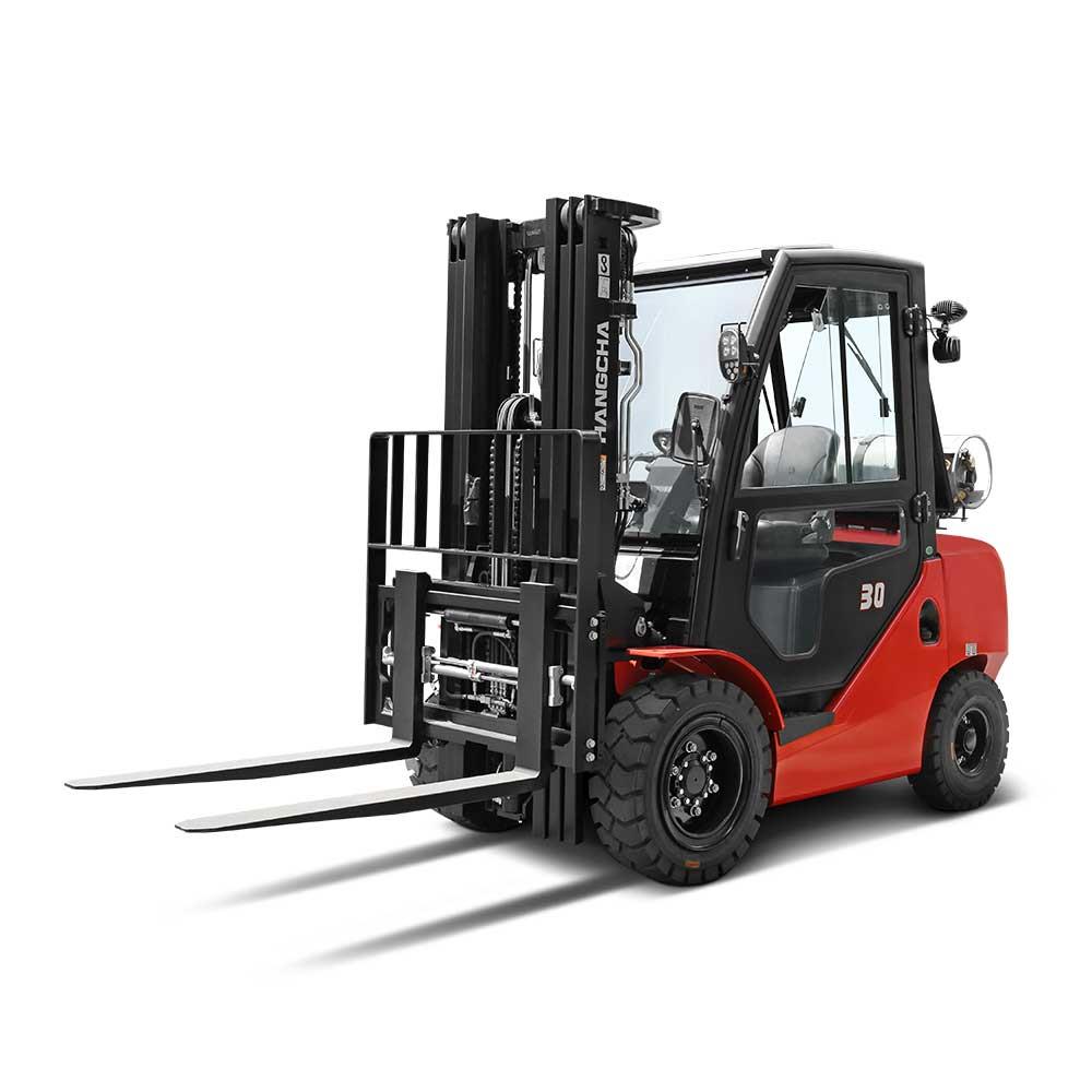 Газ-бензиновый вилочный погрузчик Hangcha CPQYD25-XW21F